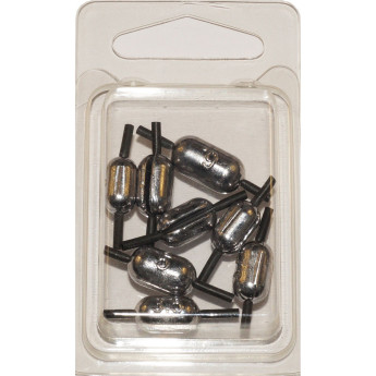 Грузила SALMO QUICK SLADE быстросъемные скользящие 3,0-6,0г набор 2